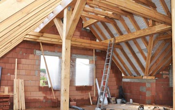 Upper Weybread attic trusses